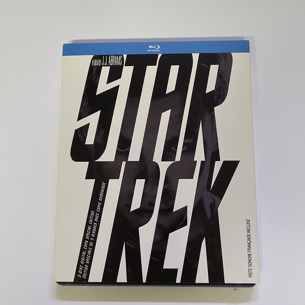 Star Trek (Blu-ray, 2009) 3-Disc Bilingual Canada Release & Slipcase And…